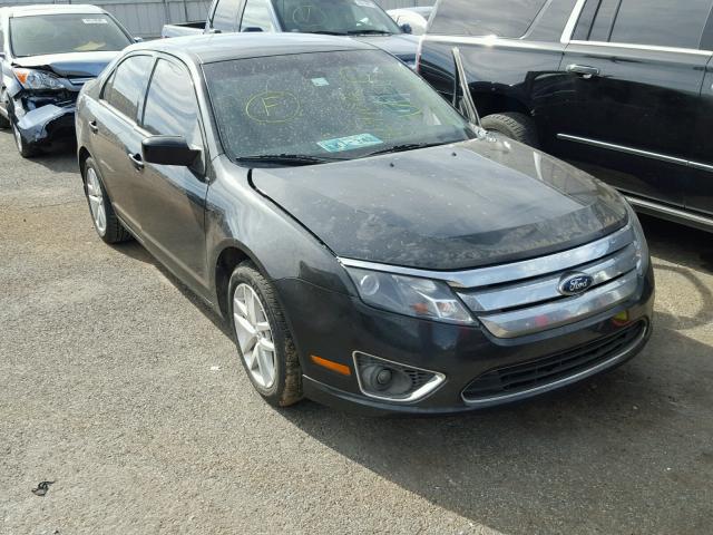 3FAHP0JA7CR329102 - 2012 FORD FUSION SEL BLACK photo 1