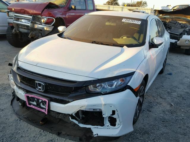 SHHFK7H21HU424687 - 2017 HONDA CIVIC LX WHITE photo 2