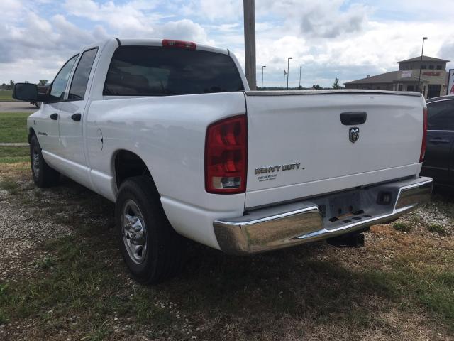 3D7KR28C86G199236 - 2006 DODGE RAM 2500 S WHITE photo 4