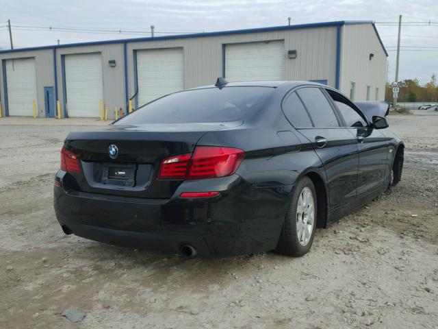 WBAFU7C59BC870715 - 2011 BMW 535 XI BLACK photo 4