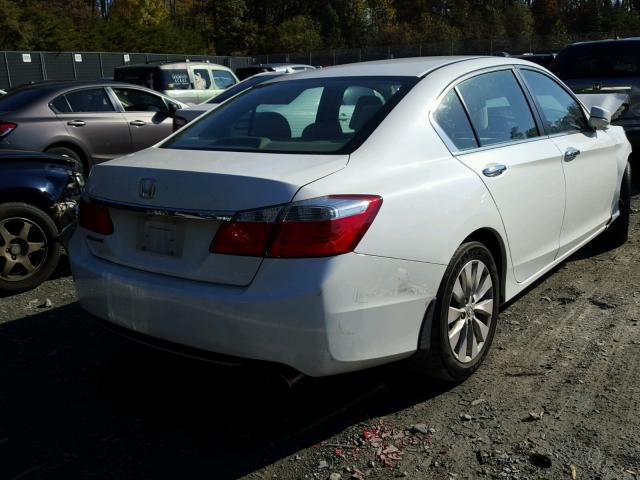 1HGCR2F70FA193337 - 2015 HONDA ACCORD EX WHITE photo 4