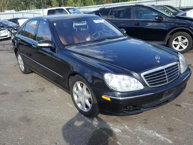 WDBNG84J05A449357 - 2005 MERCEDES-BENZ S 500 4MAT BLACK photo 1