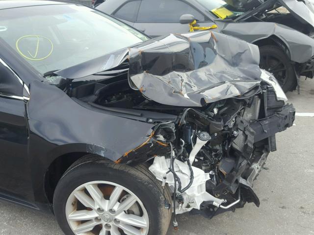 4T1BK1EBXFU166655 - 2015 TOYOTA AVALON XLE BLACK photo 9