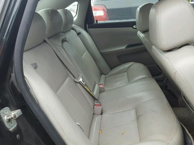 2G1WD58C689145693 - 2008 CHEVROLET IMPALA SUP შავი ფოტო 6