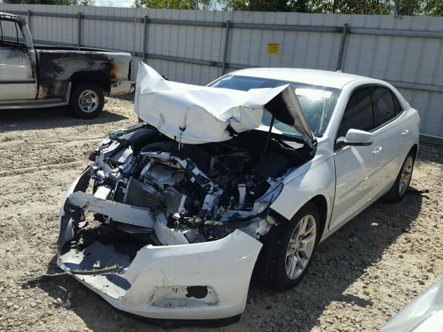 1G11C5SL0EF271282 - 2014 CHEVROLET MALIBU 1LT WHITE photo 2