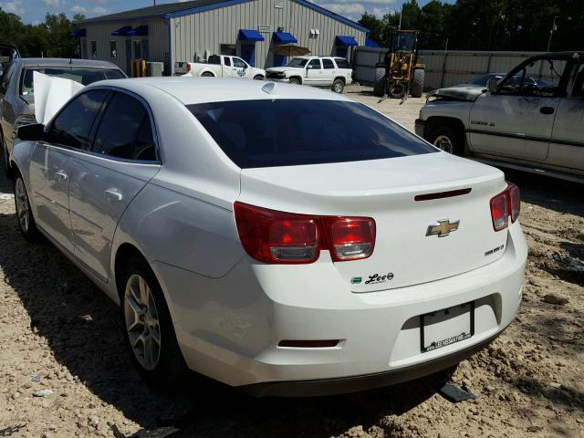 1G11C5SL0EF271282 - 2014 CHEVROLET MALIBU 1LT WHITE photo 3
