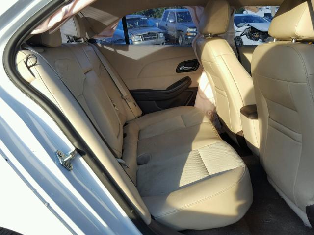 1G11C5SL0EF271282 - 2014 CHEVROLET MALIBU 1LT WHITE photo 6