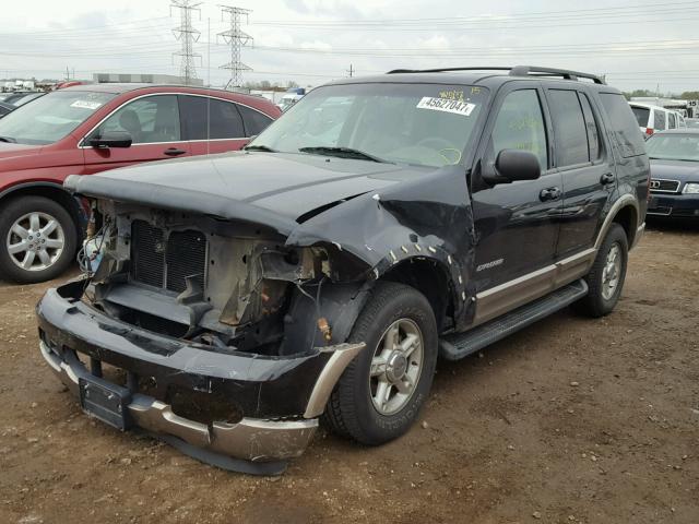 1FMZU74E12ZB53524 - 2002 FORD EXPLORER E BLACK photo 2