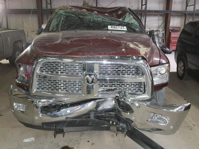 3C6UR5FL8HG589075 - 2017 RAM 2500 LARAM RED photo 9