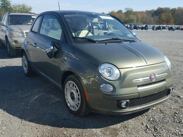 3C3CFFAR9CT340139 - 2012 FIAT 500 POP GREEN photo 1