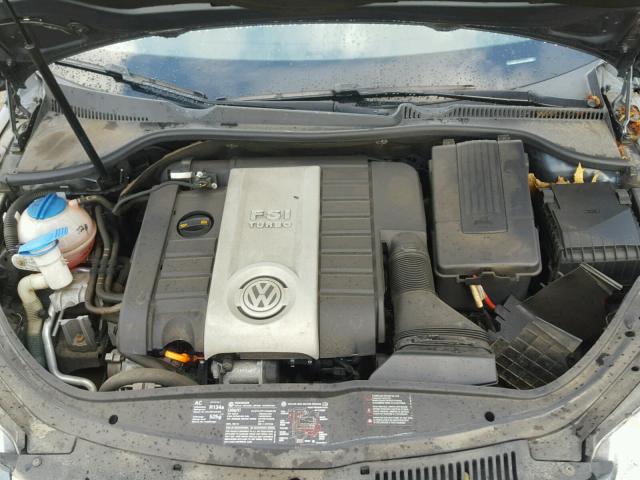 WVWBA71F87V007065 - 2007 VOLKSWAGEN EOS 2.0T GRAY photo 7