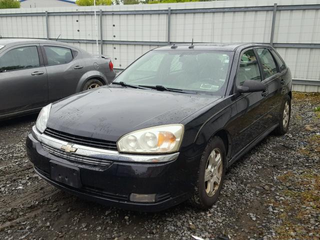 1G1ZU64864F168638 - 2004 CHEVROLET MALIBU MAX BLACK photo 2