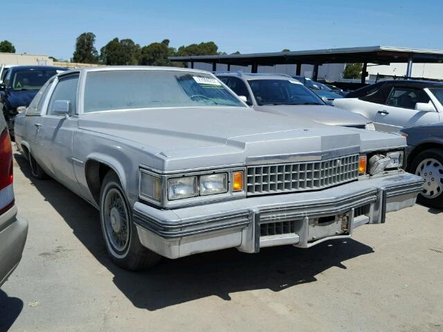 6D47S8Q281607 - 1978 CADILLAC DEVILLE GRAY photo 1