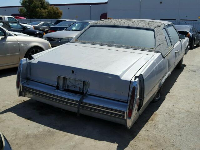 6D47S8Q281607 - 1978 CADILLAC DEVILLE GRAY photo 4