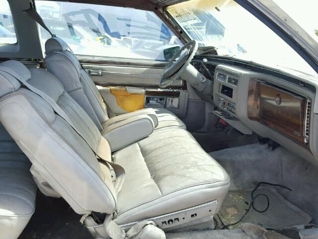 6D47S8Q281607 - 1978 CADILLAC DEVILLE GRAY photo 5