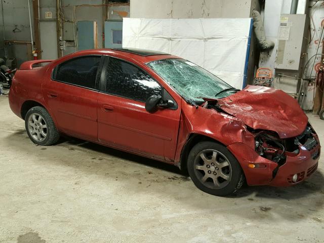 1B3ES56C83D150709 - 2003 DODGE NEON RED photo 9