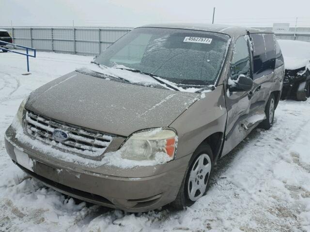 2FMZA50665BA22219 - 2005 FORD FREESTAR S GOLD photo 2