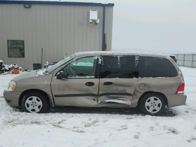 2FMZA50665BA22219 - 2005 FORD FREESTAR S GOLD photo 9