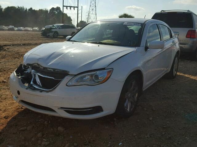 1C3CCBBB4DN571213 - 2013 CHRYSLER 200 TOURIN WHITE photo 2