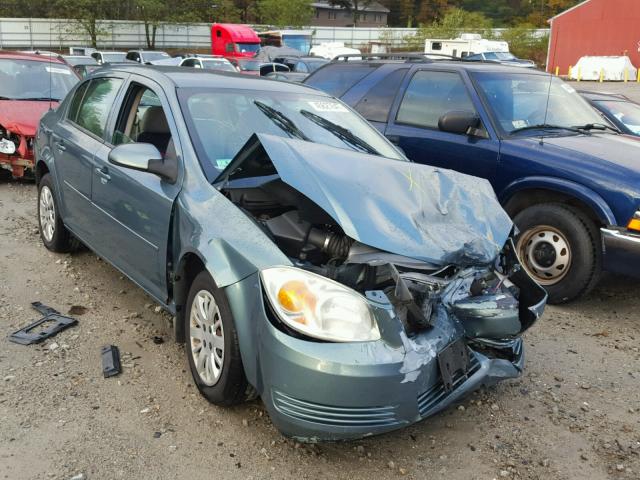 1G1AD5F50A7152385 - 2010 CHEVROLET COBALT 1LT BLUE photo 1