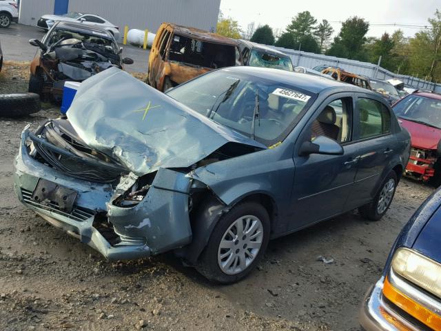 1G1AD5F50A7152385 - 2010 CHEVROLET COBALT 1LT BLUE photo 2