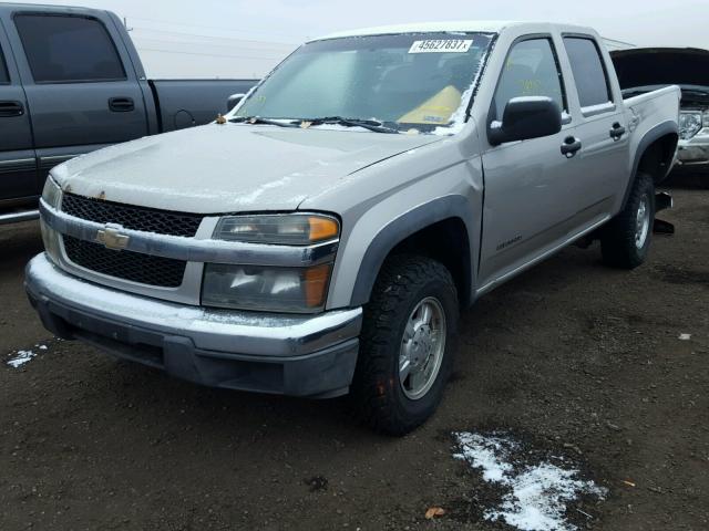 1GCDT138148188972 - 2004 CHEVROLET COLORADO TAN photo 2