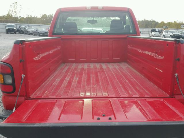 1GTEC14X14Z150310 - 2004 GMC NEW SIERRA RED photo 6