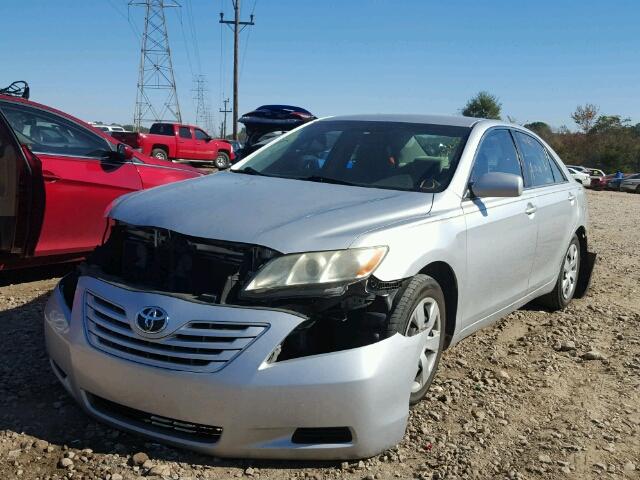 4T1BE46K37U191308 - 2007 TOYOTA CAMRY NEW SILVER photo 2