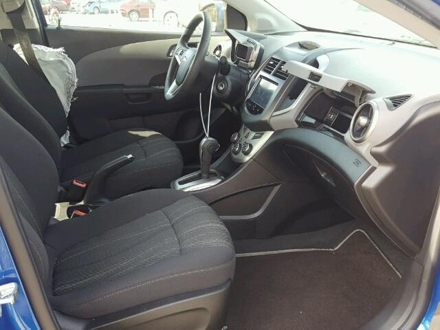 1G1JC5SH8G4128199 - 2016 CHEVROLET SONIC LT 蓝色 照片 5