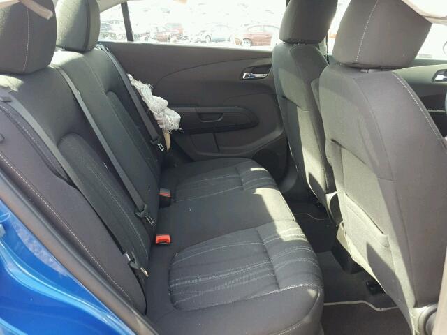 1G1JC5SH8G4128199 - 2016 CHEVROLET SONIC LT 蓝色 照片 6