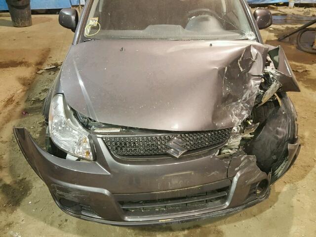 JS2YB5A31C6307414 - 2012 SUZUKI SX4 BASE GRAY photo 7