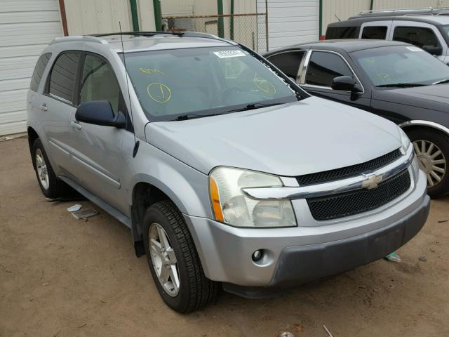 2CNDL73F356016768 - 2005 CHEVROLET EQUINOX SILVER photo 1