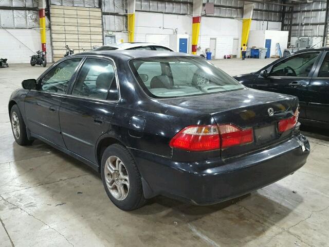 1HGCG5657WA039875 - 1998 HONDA ACCORD EX BLACK photo 3