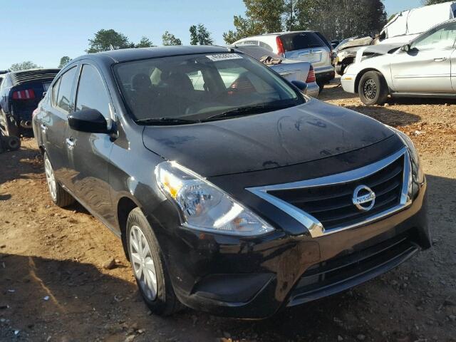 3N1CN7AP5FL949254 - 2015 NISSAN VERSA S BLACK photo 1