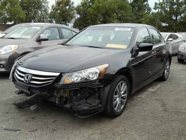 1HGCP2F75CA190922 - 2012 HONDA ACCORD EX BLACK photo 2