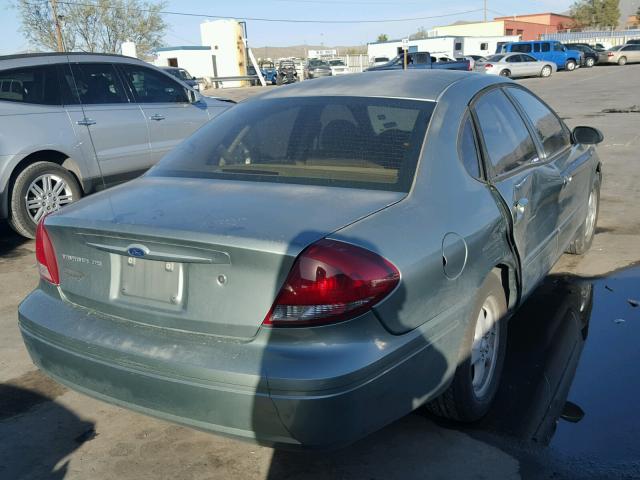 1FAFP53245A122500 - 2005 FORD TAURUS SE GREEN photo 4