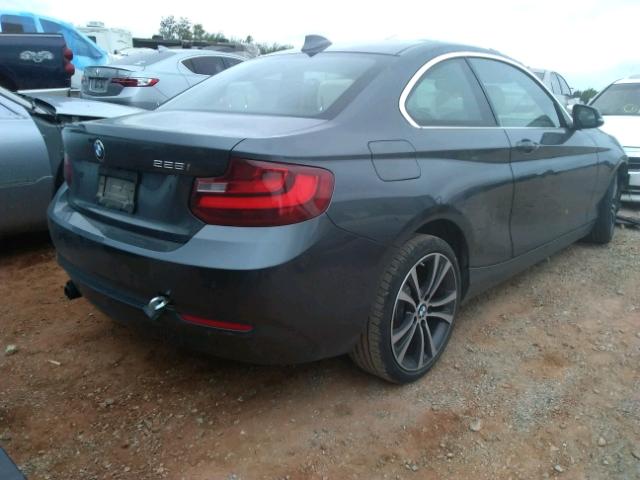 WBA1F9C56GV544351 - 2016 BMW 228 I CHARCOAL photo 4