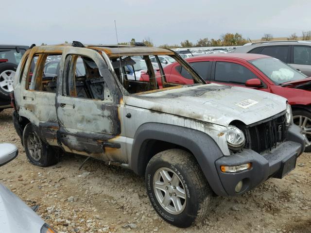 1J4GL48K22W132559 - 2002 JEEP LIBERTY SP BURN photo 9