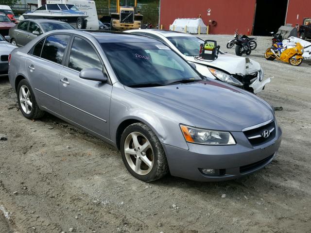 5NPEU46F87H218018 - 2007 HYUNDAI SONATA SE GRAY photo 1