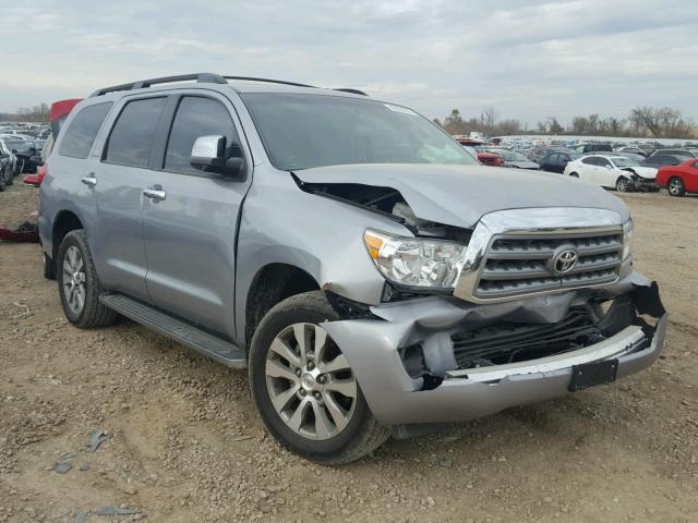 5TDJW5G16FS124164 - 2015 TOYOTA SEQUOIA LI SILVER photo 1