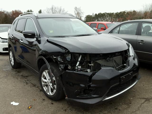 5N1AT2MV7FC869629 - 2015 NISSAN ROGUE BLACK photo 1