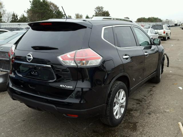 5N1AT2MV7FC869629 - 2015 NISSAN ROGUE BLACK photo 4