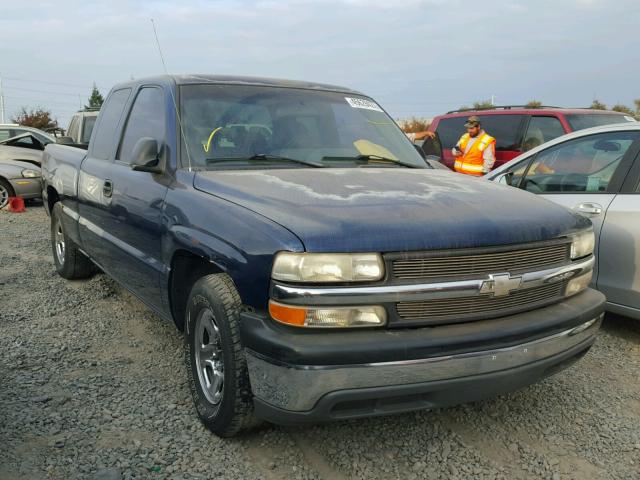 1GCEC19W11Z153431 - 2001 CHEVROLET SILVERADO BLUE photo 1