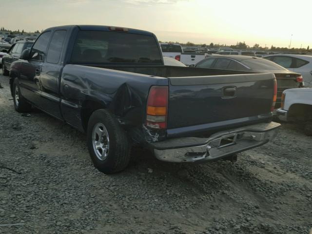 1GCEC19W11Z153431 - 2001 CHEVROLET SILVERADO BLUE photo 3