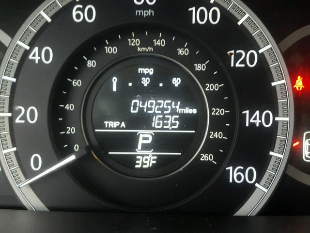 1HGCR2F87DA150779 - 2013 HONDA ACCORD EXL 蓝色 照片 8