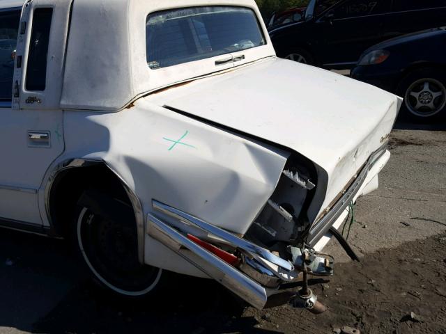 1C3XY66R0MD113286 - 1991 CHRYSLER NEW YORKER WHITE photo 10