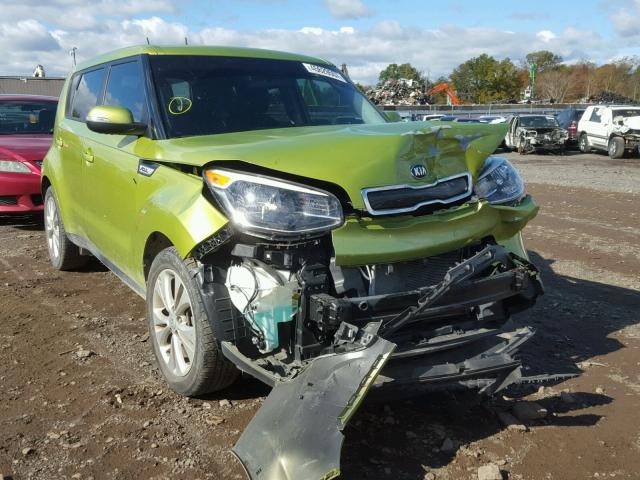 KNDJP3A50E7711448 - 2014 KIA SOUL + GREEN photo 1