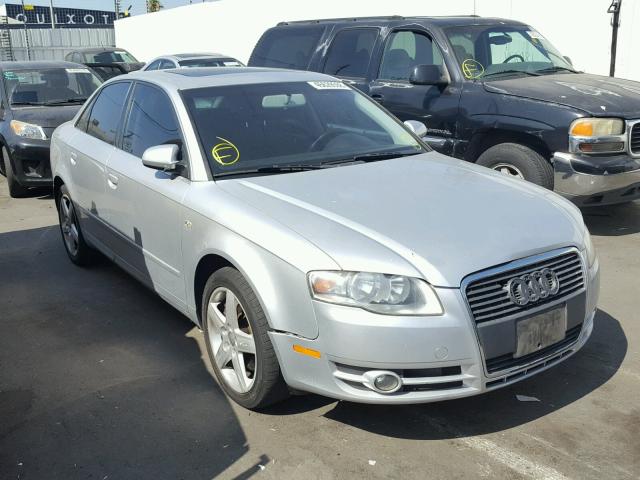 WAUAF78E95A527528 - 2005 AUDI A4 2.0T SILVER photo 1