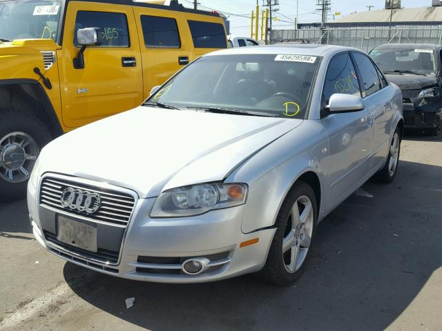 WAUAF78E95A527528 - 2005 AUDI A4 2.0T SILVER photo 9