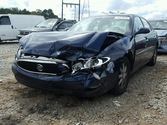 2G4WD582871230154 - 2007 BUICK LACROSSE C BLUE photo 2